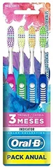 [RECORRÊNCIA] Oral-B Escova Dental Indicator, Colors 35 - 4 unidades