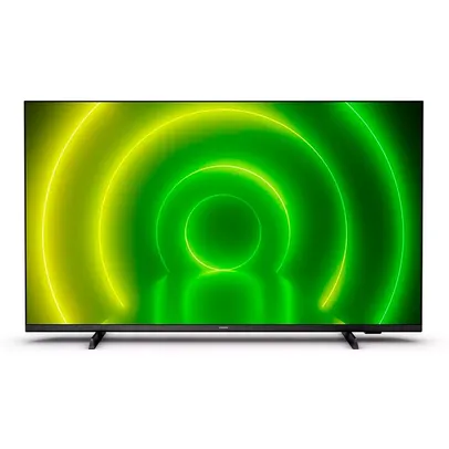 Smart TV Philips 50 Polegadas LED 4K, 4 HDMI, 2 USB, Wi-Fi, Bluetooth, HDMI, Google Assistant, Preto - 50PUG7406/78