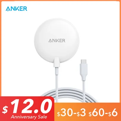 Anker 313 carregadores sem fio magnéticos USB C iphone 12/13