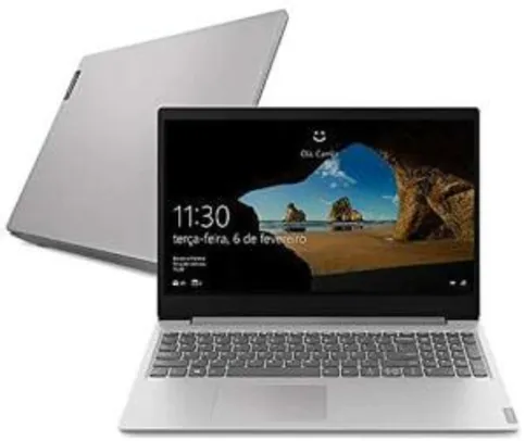 Notebook Lenovo Ideapad S145, Ryzen 5 3500U 4GB RAM, 1TB, Tela HD 15.6''