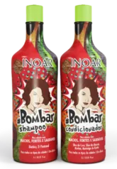 Kit Inoar Bombar Shampoo 1000ml + Condicionador 1000ml - R$29,90