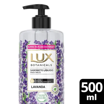 [3 Unidades] Sabonete Líquido Lux Botanicals Para Mãos Lavanda 500ml R$17