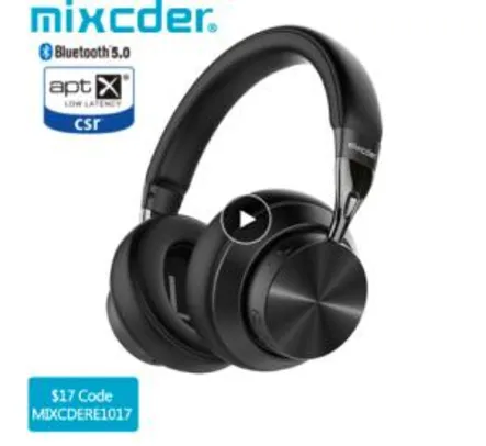 Mixcder e10 atualizado aptx baixa latência sem fio bluetooth fones de ouvido 5.0 metal
