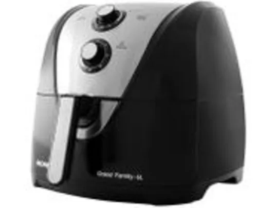 ( C. Ouro/Magalu Pay) Fritadeira Elétrica sem Óleo/Air Fryer Mondia AF-60-Bl Preta 6L