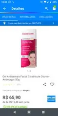 [2 UN. App] Gel Antissinais Facial Cicatricure Diurno - Antirrugas 50g - R$40