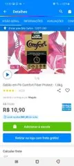 Sabão em Pó Comfort Fiber Protect - 1,6kg | R$11