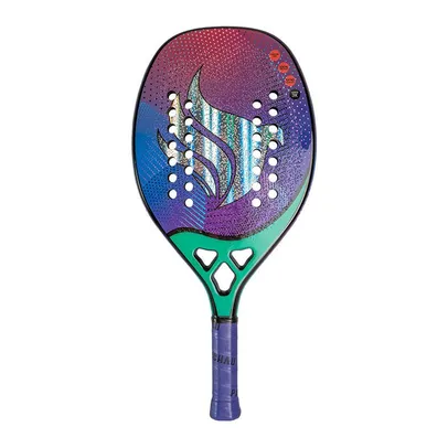 Raquete De Beach Tennis Pichau Hawaiian Waves Face 3k Carbon, PES-RKT-HW