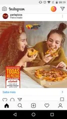 [Loja física - Recife] 20% Desconto no Parla Pizza