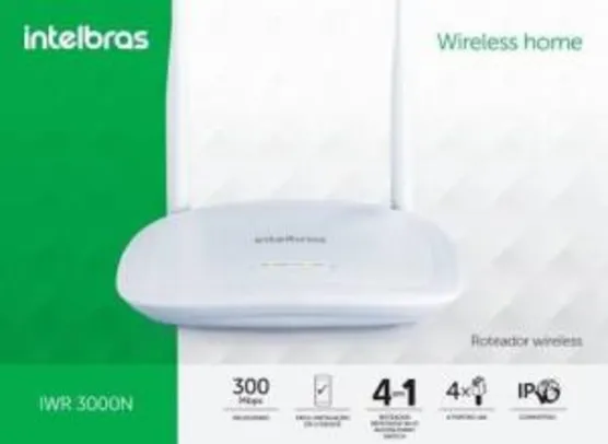 Roteador Wi-Fi 300mbps IWR 3000N
