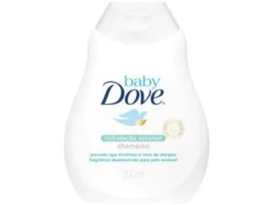 [50% de volta] Shampoo Dove Baby Hidratação Sensível - 200ml