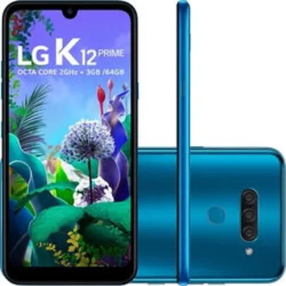 Smartphone LG K12 Prime 64GB | R$ 999
