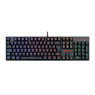 Teclado Opto-Mecanico Redragon Surara PRO RGB Switch Marrom, K582RGB-PRO-BROWN