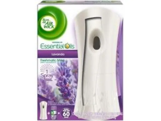 [Cliente ouro + APP] Aromatizador de Ambiente Aerossol Air Wick - Freshmatic Lavanda 250ml R$24