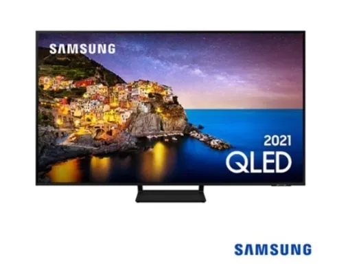 Smart TV 4K Samsung QLED 55" com Modo Game, Alexa built in e Wi-Fi - 5