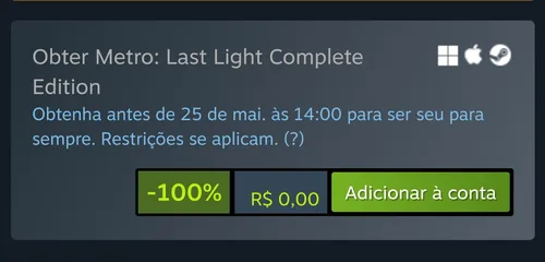 Imagen na descrição da promoção