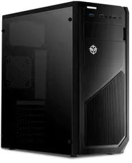 GABINETE GAMER TGT RAIDER PRETO LATERAL ACRILICO, TGT-RDR-01