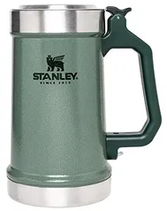 Caneca Stanley para Cerveja e outras Bebidas - Com abridor de Garrafa - Hammertone Green, 680 ml