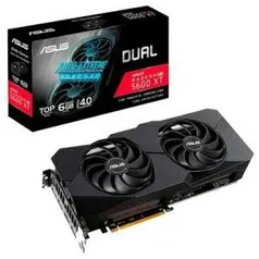 Placa de Vídeo Asus Dual AMD Radeon RX 5600 XT EVO - R$1800