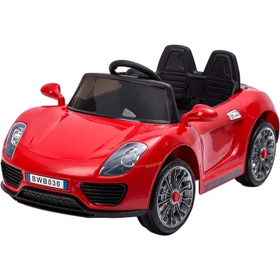 (AME R$750) Carro Elétrico Infantil Conversível Vermelho 6V RoadStar - brink+ 