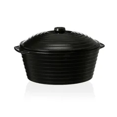 Caçarola Gourmet Cerâmica  Preto 11,5cm