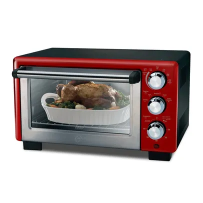 Mini Forno Elétrico Convection Cook Oster Tssttv7118r 18L Vermelho - 127V