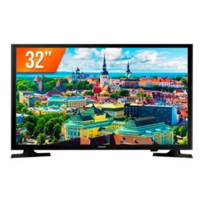 TV LED 32 HD Samsung com Conversor Digital 32ND450 (AME 15% = 721)
