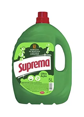 Lava Roupas Ultra Ação 5L, Suprema, Verde