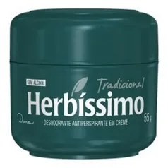 Desodorante Herbíssimo Creme Unissex Perfumado 55g