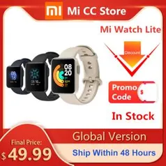 Smartwatch MI watch lite | R$292