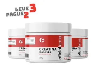 Kit 3 unidades de Creatina Pure 200G (6 Unidades)