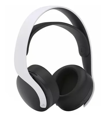 Fone de ouvido over-ear gamer sem fio PlayStation Pulse 3D CFI-ZWH1 branco e preto