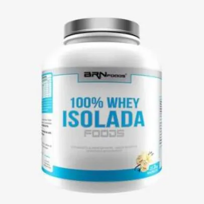 100% Whey Isolada Foods 2kg Baunilha BRNFOODS - Brn Foods | R$150