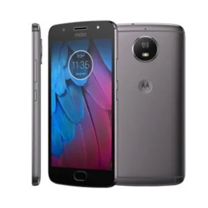 Smartphone Motorola Moto G5S XT1792 Platinum - R$740