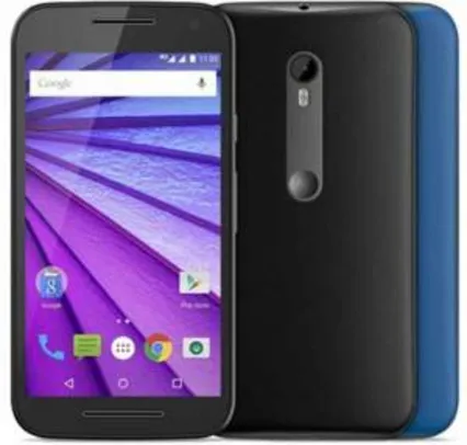 [Compreiémeu] Smartphone Motorola Moto G 3ª Geração Colors XT1543 16GB Preto por R$ 897