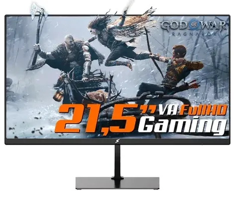 Monitor Gamer SuperFrame View, 21,5 Pol, Full HD, 75Hz, Painel VA, HDMI/VGA, SFV22H2F