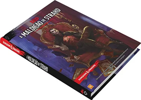 Galápagos, Dungeons & Dragons - Aventura Oficial: A Maldição de Strahd - Edição em Português, Livro de RPG, + de 2 participantes