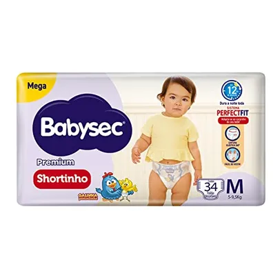 Fralda Babysec Galinha Pintadinha Pants Mega M 34 Unids