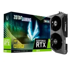 Placa de Vídeo Zotac NVIDIA GeForce RTX 3070 Twin Edge, 8GB, GDDR6 - R$4679