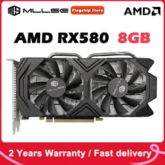 Placa de Vídeo RX 580 2048SP 8GB | MLLSE