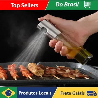 [BR/MOEDAS] Garrafa Spray de Óleo/Azeite  De Cozinha Dispensador De Óleo Azeite 