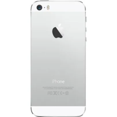 [AMERICANAS] iPhone 5S 16GB Prata Tela 4" IOS 8 4G Câmera de 8MP - Apple por R$ 1457