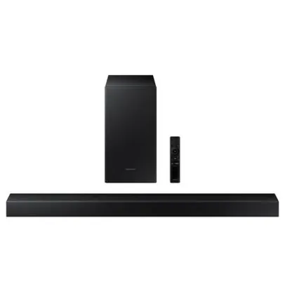 Soundbar Samsung HW-T450 200W, com 2.1 Canais