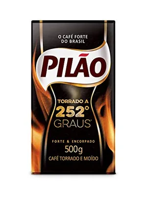 [Rec]Café Pilão Torrado e Moído 252 Graus Vácuo 500 gramas