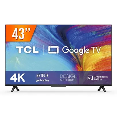 Foto do produto Smart TV 43" TCL LED 4K