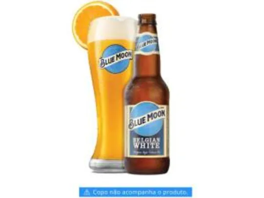 [APP] Cerveja Blue Moon Belgian White - 355ml | R$9,49