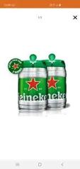 Draft Beer Heineken Pil 5l [2 UNIDADES] R$ 100