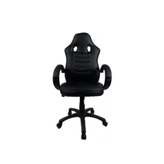 Cadeira Gamer Fx Racer Pu Reclinável Giratória Preta Altura Ajustável Função Relax