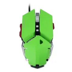 Mouse Gamer Gamemax, GX9 Metal, 4000 DPI, 10 Botões, Green, GX9