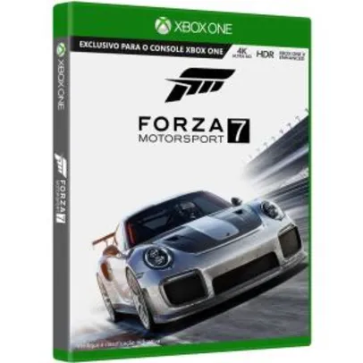 [Primeira Compra] Jogo Forza Motorsport 7 - Xbox One cupom PARAVOCE30 61,59