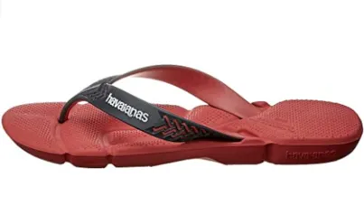 Chinelo Power 2.0, Havaianas, Masculino, Vermelho Crush, 35/36